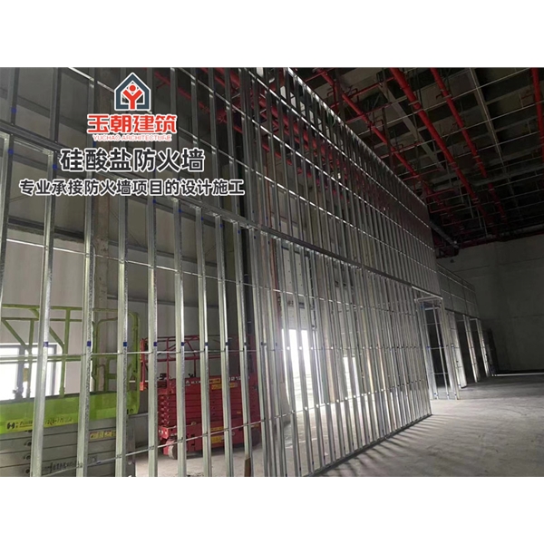 青州硅酸盐防火墙 性能稳定 轻质高强 硅酸钙防火耐火3-4小时