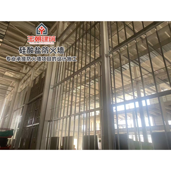 青州硅酸盐防火墙 厂房4小时防火分区