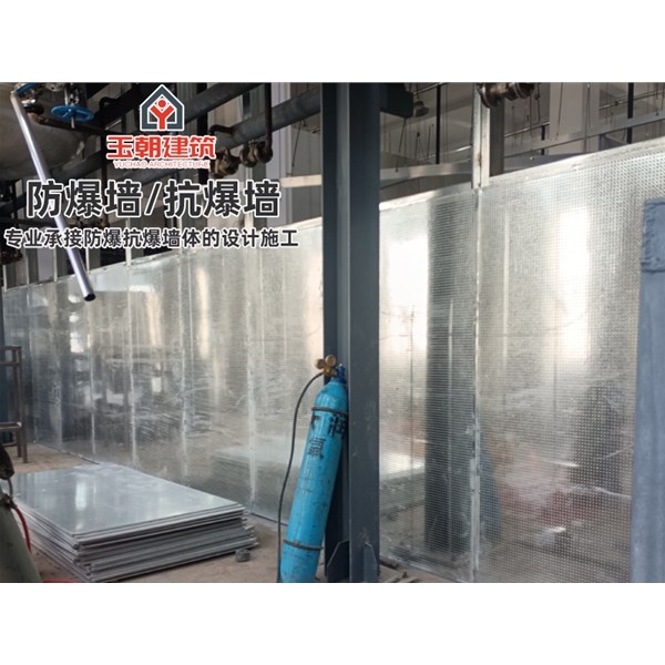 青州纤维复合钢板抗爆墙定制 轻质防爆墙施工安装一条龙服务